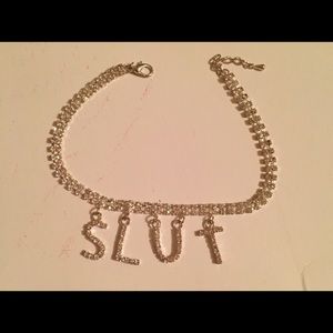 Slut anklet