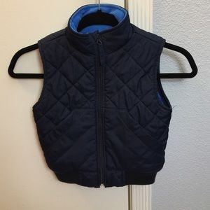 The Children's Place - Navy blue size 4 boys vest