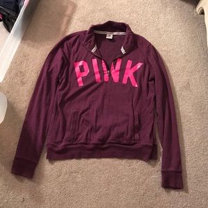 Victoria Secret Pink Quarter Zip