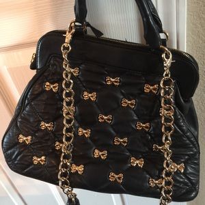 Betsey Johnson studded handbag