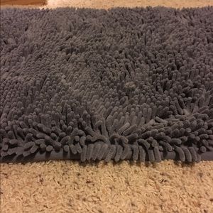 Memory foam vanity rug