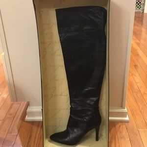 Enzo Angiolini leather knee/over the knee boots