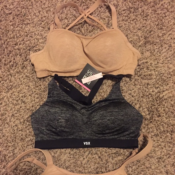 Set of 3 Victoria's Secret sports bras size 34c