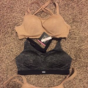 Set of 3 Victoria's Secret sports bras size 34c