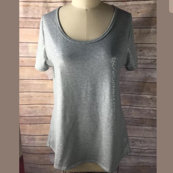 Lularoe Metallic Classic T