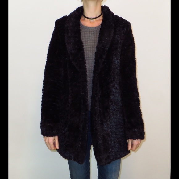 Frenchi Jackets & Blazers - FRENCHI FAUX FUR COAT