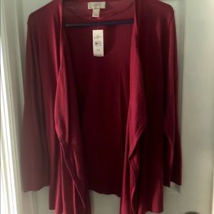 NWT red sweater, medium