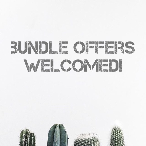 Bundle offers welcomed!