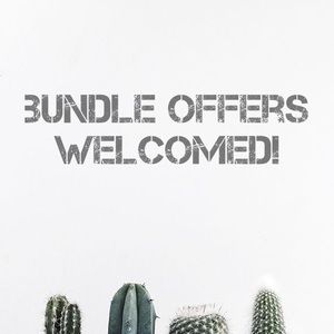 Bundle offers welcomed!