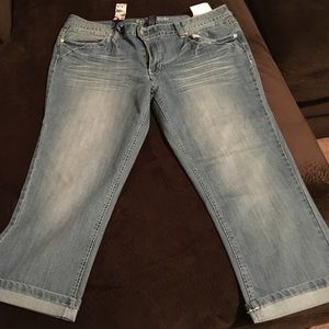 Rhythm and Blues Blue Jean Crop Pants