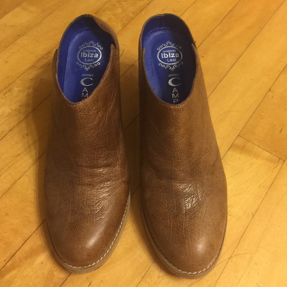 Jeffrey Campbell Brown Leather Boots