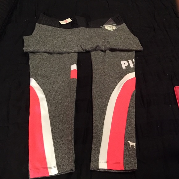 VS PINK YOGA PANTS SIZE M - Picture 1 of 2