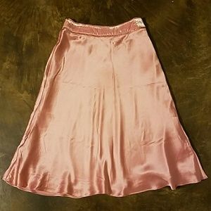 ❤❤Price  drop!❤❤100% Silk Skirt Rose