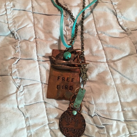 Handmade 💕HOST PICK💕Freebird Leather Necklace - Picture 3 of 4