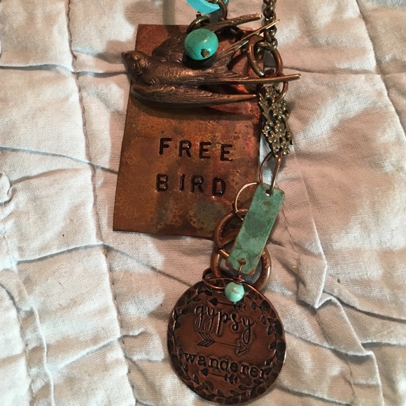 Handmade 💕HOST PICK💕Freebird Leather Necklace - Picture 4 of 4