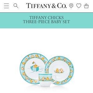 Tiffany & Co. baby China Set