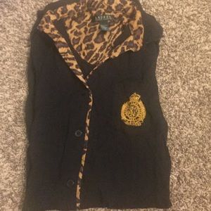 Ralph Lauren button up night gown