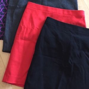 J.Crew | Red(ish) Nearly New Pencil Skirt