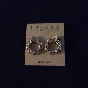 NWT Lauren Ralph Lauren twisted Nickel Free
