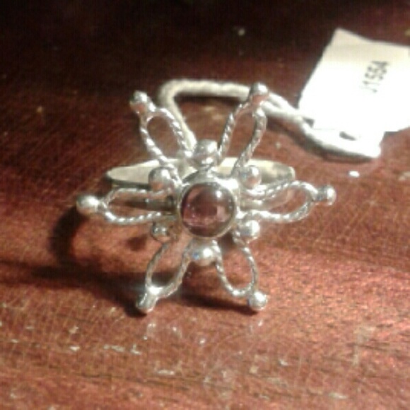 SALE Artisan Natural Deep Red Garnet Solid 925S Rg - Picture 2 of 4