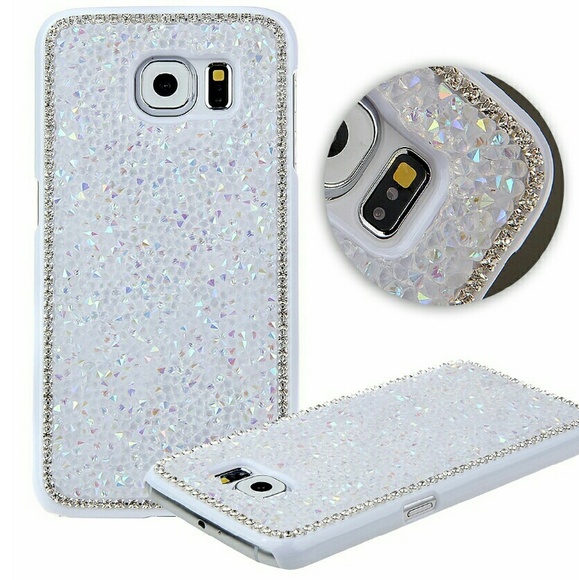 Gorgeous 3D rhinestone and crystal Galaxy S6 case
