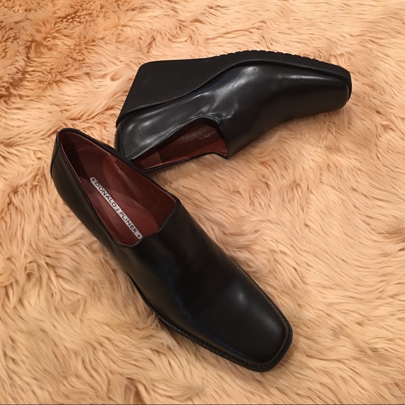 Donald J Pliner Wedge Loafers Shoes - Picture 4 of 4