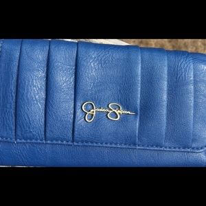 Jessica Simpson blue wallet