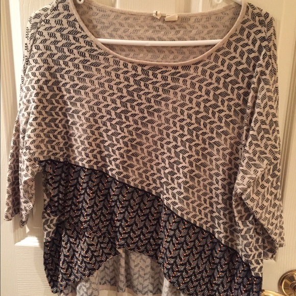 Anthropologie M top