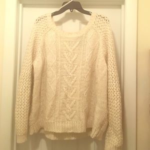 Cynthia Rowley Cream wool sweater