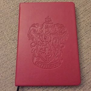 Harry Potter Gryffindor Leather Notebook