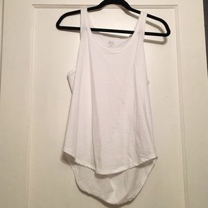 Old Navy white relaxed tank.