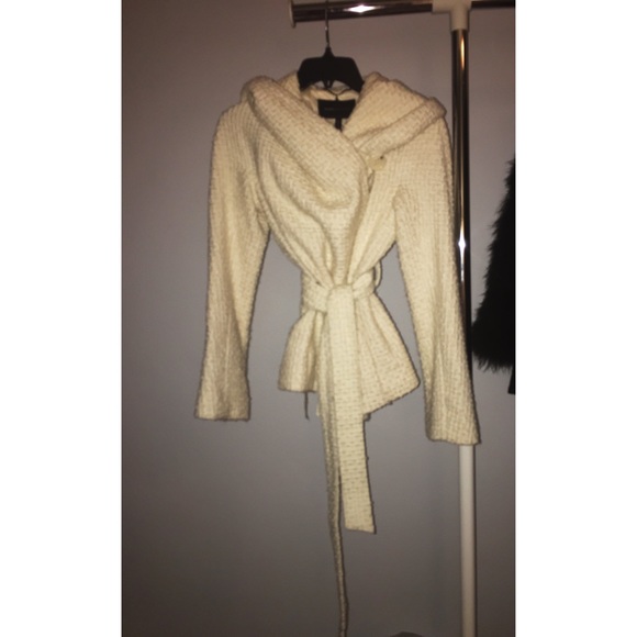 BCBGMaxAzria hooded jacket