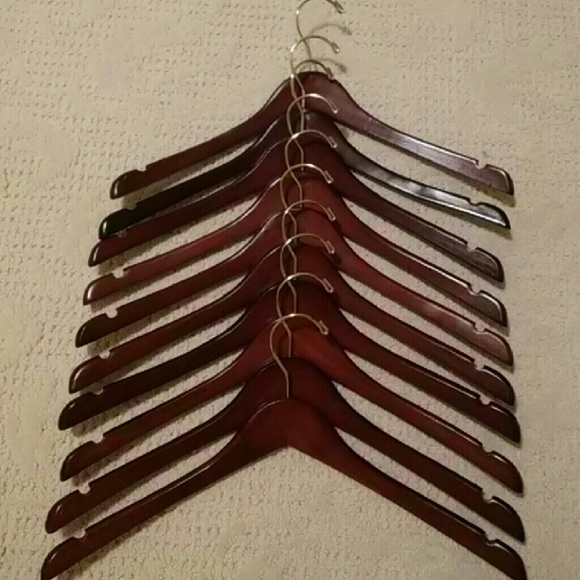 Other - Solid Cherry Wood Top Hangers