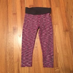 Fabletics cropped yoga leggings.