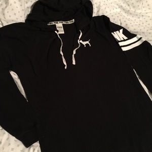 NWOT Victoria's Secret raglan pullover hoodie