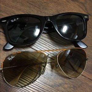 Ray ban Sunglasses Bundle RB Aviator  Polarized