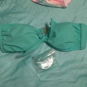 PINK bathing suit top