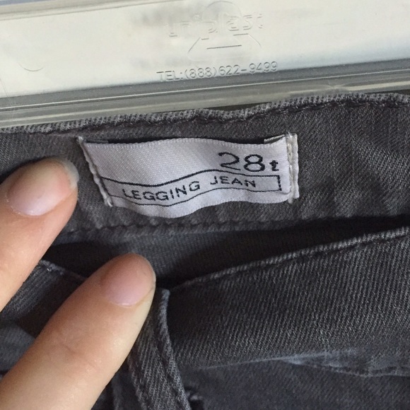 :gap: grey skinny 'legging jean' - Picture 3 of 3