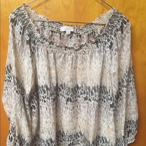 Loft blouse gently used condition xl
