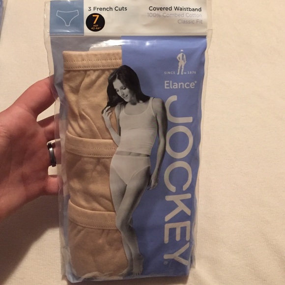 Jockey Elance Size 7 Hip Panties Pack of 3