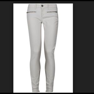 NWT Victoria Beckham white skinny jeans