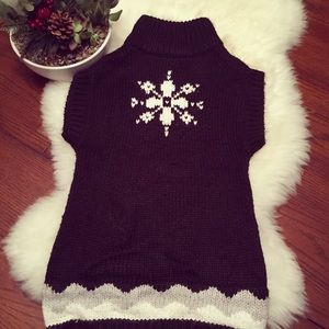 2T Tunic/ SweaterDress Crazy 8 Snowflake Front