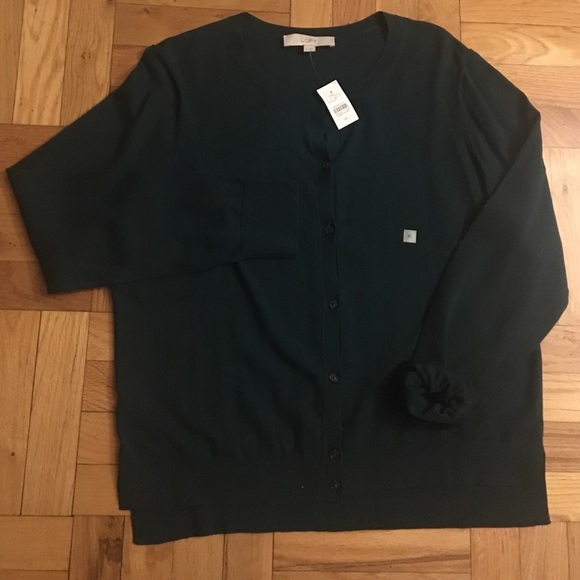 Loft Forest Green Cardigan