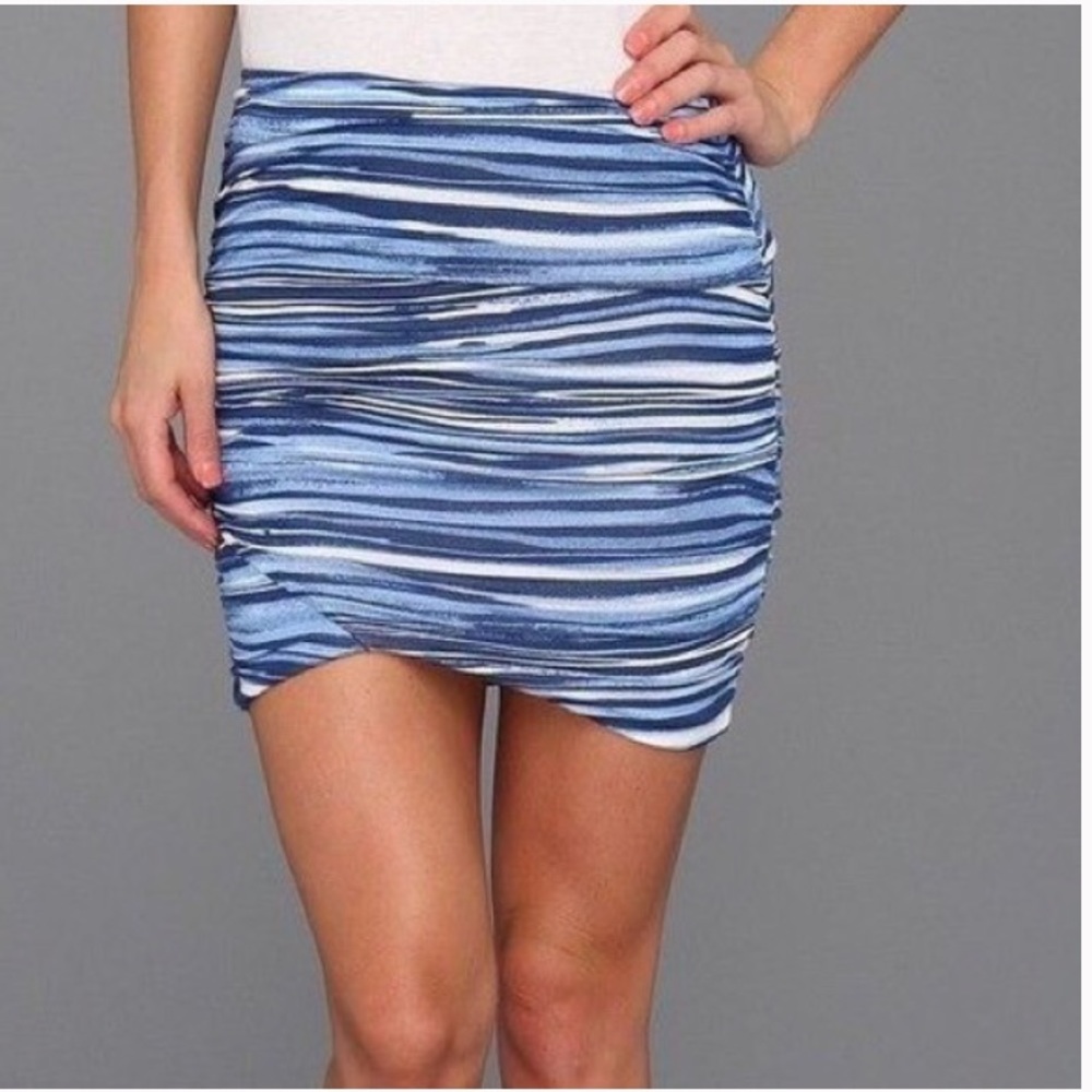 Free People Tie Dye Scrunch Skirt