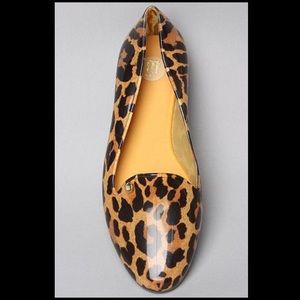 Melissa leopard flats