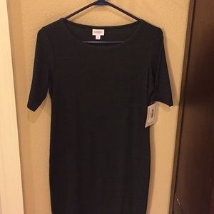 BNWT LulaRoe S Julia Ribbed Gray ❤️