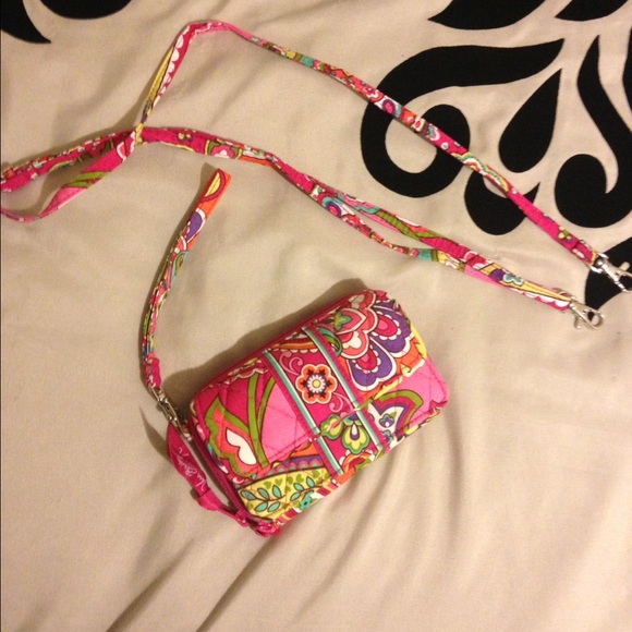 Vera Bradley wristlet wallet crossbody