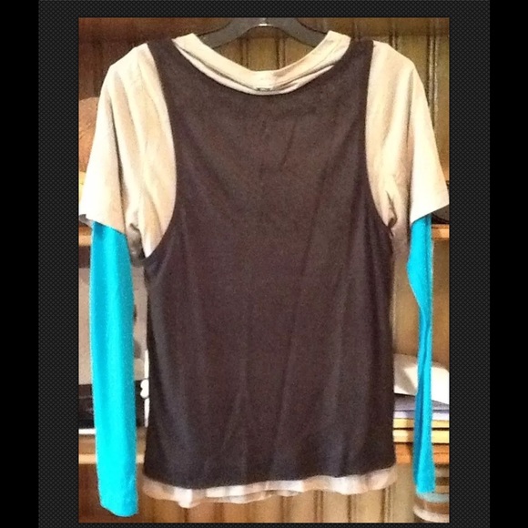 Vpl Triple Layer Multi Color Top Size Xs - image 4