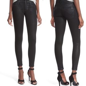 Hudson krista super skinny black wax size 32 NEW!