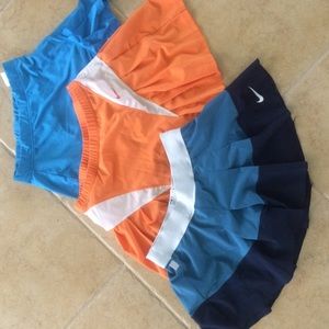 Nike tennis skirt bundle